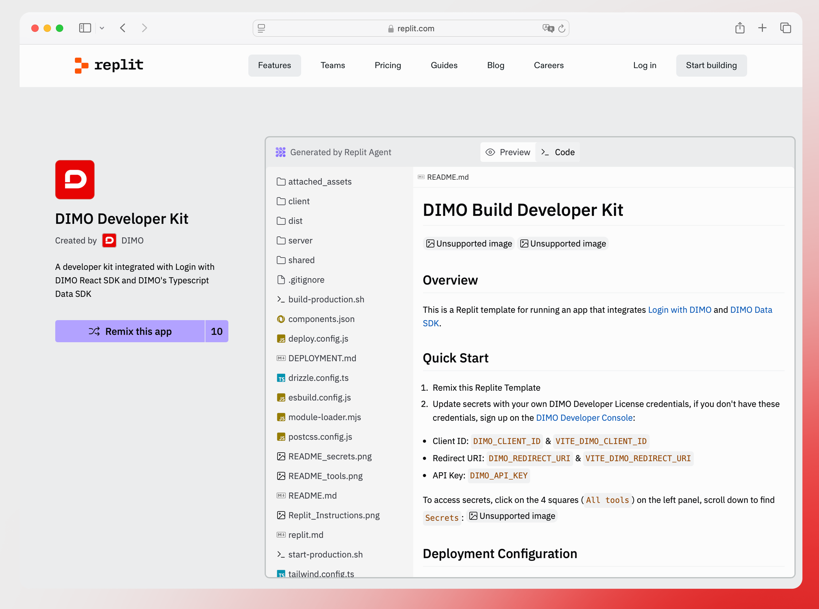 DIMO Developer Kit
